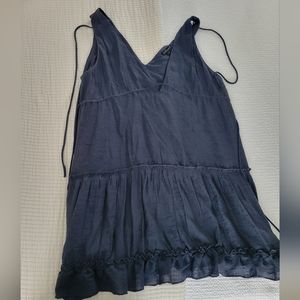 Flowy Navy Sundress